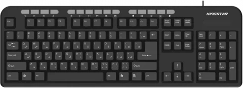 کیبورد سیمی KINGSTAR مدل  KB66